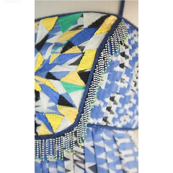 Anthropologie Ranna Gill Embellished Maxi Dress Sm - Picture 3 of 7